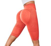 WILLBEST 3D Legging Anti Cellulite Plus Size Compression 3D Shorts Womens Tummy Control Leggings High Waisted Seamless Push up Opaque Gym Yoga Running Yoga Legging