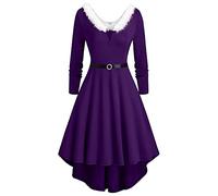 WILLBEST Christmas Dresses for Women neon Dress for Women Ladies Winter Dresses mesh Sheer Patchwork White Cocktail Dress Sheath Camisole Leopard Print Knit Ribbed Winter Neck Jumper Beach