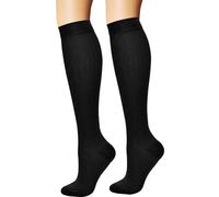 WILLBEST Compression Socks for Women Men, 20-25mmHg Knee High Socks Compression Stockings for Sport, Athletic, Edema, Diabetic, Varicose Veins, Travel, Pregnancy, Nursing