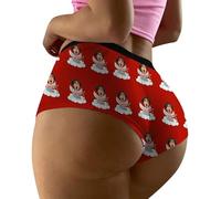WILLBEST Custom Thong for Women Personalized Thongs with Face Photo Customized Underwear Panties Valentine's Day Knickers Funny Gifts for Her Wife Anniversary