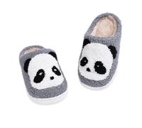WILLBEST Fluffy Slippers for Kids Boys & Girls Soft Warm Cozy Plush Fuzzy Cushion Christmas Slippers Toddler Slip-on Bedroom House Shoes for Indoor and Outdoor - Fun Festive Costume Gifts for Xmas