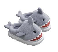 WILLBEST Fluffy Slippers for Kids Boys & Girls Soft Warm Cozy Plush Fuzzy Cushion Christmas Slippers Toddler Slip-on Bedroom House Shoes for Indoor and Outdoor - Fun Festive Costume Gifts for Xmas