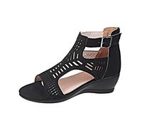 WILLBEST funny flip flops wide fit shoes slingback black lace up booties jazz shoes wide fit trainers ladies plush fleece lined womens sliders size 6 court shoe point toe size 9 ladies extra