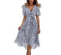 WILLBEST Pink Dress for Women Party Black Dresses for Women Cocktail fit Flare Long Wedding Guest Dresses White Dress Plus Size Pleat Front Long wrap Slim Ribbed Knit Stripe Beach