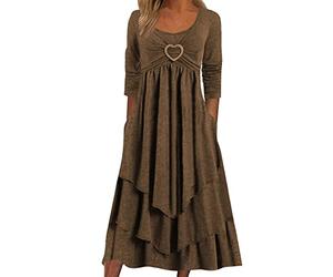 WILLBEST Sequin Dress Women Linen Wedding Guest Dresses for Women Knitted Pleat Front Tank Casual midi Dress for lace Crochet Eyelet Teacher Wedding Guest midi Sun
