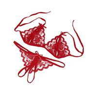 WILLBEST Sexy Maid Outfit Women's Lingerie Body Suit Strappy Dress Nighties See-Through Nightwear for Men's Christmas Costume Lingerie Set