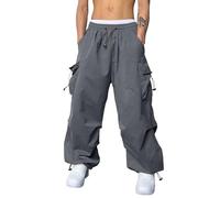 WILLBEST Slim fit Joggers Men Adjustable Straps Sport Boxer Work Shorts Men Low Waist Cargo Shorts for Women Brown Jeans Cargo Combat Jeans Bootcut for Swimming Trunks Mens Soft Sport