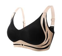 WILLBEST Super Gather Bras for Older Women Lifting Bras for Sagging Breasts Comfortable Seamless Push Up Bra No Underwire Non Wired Bra Women UK