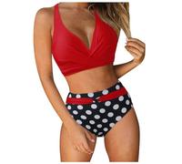 WILLBEST Swimming Costume Women Swimming Costume Swimsuit with Skirt Flounce top Swimsuit Cover ups for Women Long Beach Coverups for UK Petite wrap Skirt Women's one-Piece Swimsuits Womens