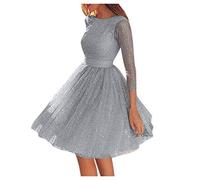 WILLBEST Wedding Dresses for Women UK Shift Dresses for Women 2025 Cross Pleat Front Summer wrap 2025 White Summer Dress lace up Casual