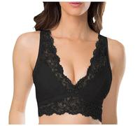 WILLBEST Womens Bras Knickers Size 12-14 Cotton Underwear for Women Bandeau Tube Bra Sports Bras Women Plus Size g String Thongs for Slutty Plus Silky Full Support Adjustable Strap Bra and Panty