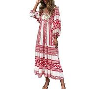 WILLBEST Women's Striped Print A-Line Cocktail Dress Size 4XL Color 407-zayeh-rd2-d Maxi Length High Waist Off Shoulder Neck Cold Shoulder Sleeve Backless Formal Occasion Spring-Summer Season