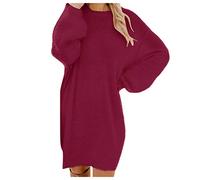WILLBEST wrap Dress for Women Winter Long Dresses for Women Casual Tank midi Dresses Linen Cocktail Dress Rave Party Silk Scoop Neck Rib-Knit Navy Blue Formal Workout