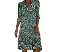 WILLBEST wrap Shirt Dress for Women Tank Sun Beach Dresses Sun Dress for Beach Vacation Long White wrap Black Prom Dresses 2024 Asymmetric Hem Floral Printed Bohemian Gold Cruise