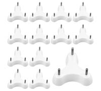 WILLBOND 12 Pack 2'' Kiln Stilts Pottery Pointed Stilts Ceramic Tripod 3-Point Ceramic Tripod Kiln Stilt with Points Apart for Kilns Firing of Ceramics and Pottery