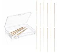 WILLBOND 12 Pieces Snag Nab It Tools 2.36 Inches Snag Repair Needle Tool Woven and Knits Sewing Stitching Needle Tools for Knitted Woven Cloth Garments Drapes (Gold,2.36 Inches)