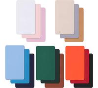 WILLBOND 15 Pieces Nylon Repair Patches Self-Adhesive Nylon Patch Waterproof Lightweight Repair Patches for Clothing Down Jacket Repair Holes Tearing (20 x 10 cm)