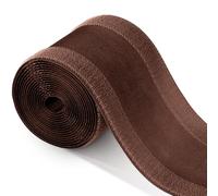 WILLBOND Carpet Cord Cover Cable Grip Floor Cover Cable Protector Management Only for Commercial Office Carpet(Brown,9.84 ft)
