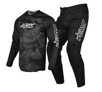 Willbros Jersey Pant Combo for Men Women Motocross Off-road Dirt Bike Powersports Protective Riding Bundle (Jersey XL/Pant W36)