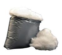 Willco Direct Soft Carded Virgin Polyester Fibre Fire Retardant 100% Polyester Hollowfiber Filling Toy Stuffing for Teddy bear, Cushions, Pillows, pads, dog beds, Upholstery, Craft (10KG)