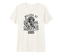 Willcox Arizona USA Cowboy Horse Vintage Style Design Premium T-Shirt