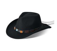 Willheoy Cowgirl Hat Women Men Wide Brim Felt Cowboy Hats for Men with Belt | Adjustable,One Size Unisex for Adult,Good for Outdoor Use,Everyday Wear,Soft&Warm &Breathable Materials,Costume Halleween
