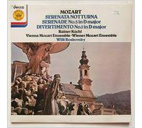 Willi Boskovsky, Rainer Küchl, Wiener Mozart Ensemble - Wolfgang Amadeus Mozart; Serenata Notturna, Serenade No.5 in D Major, Divertimento No.1 in D Major