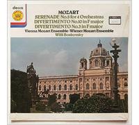 Willi Boskovsky, Wiener Mozart Ensemble - Mozart; Serenade No 8; Divertimento No 10; Divertimento No 3