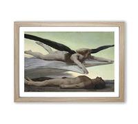 William Adolphe Bouguereau Equality Before Death Framed Print | A2 Oak Framed Wall Art | Ready to Hang | Modern Nature Picture | Living Room Bedroom Lounge Office