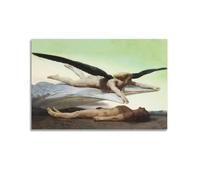 William Adolphe Bouguereau Famous Painting Posters Equality Before Death Painting On Canvas Wall Art Scroll Picture Print Living Room Walls Decor Homes 12x18inch(30x45cm)