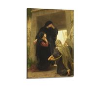 William Adolphe Bouguereau Painter's Artwork The Holy Women at The Tomb Posters Decorative Painting Canvas Wall Art Living Rooms Bedroom 16x24inch(40x60cm)