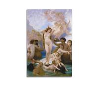 William Adolphe Bouguereau Printed Posters The Birth of Venus Art Canvas Painting Decor Wall Print Photo Home Modern Decoratives 20x30inch(50x75cm)