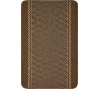 William Armes Limited Kilkis Hardwearing Polypropylene Mat Stain & Slip Resistant Washable Doormat 150cm x 100cm (Brown)