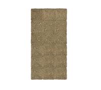 William Armes Limited Vietnamese Handmade Seagrass Rectangular Matting Traditional Indoor Mat (183cm x 91cm)