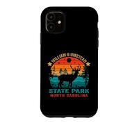 William B Umstead State Park North Carolina Retro Sunset Case for iPhone 11