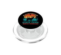 William B Umstead State Park North Carolina Retro Sunset PopSockets PopGrip for MagSafe