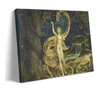 William Blake - Eve Tempted Classic Masterpiece Poster Picture Print Canvas Wall Paint Arts Decor Modern Home Artworks Idea 16x24inch(40x60cm)