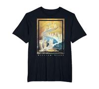 William Blake - Jacob's Ladder Art Symbolism Mysticism Magic T-Shirt, Men's Big and Tall, Black, 3X Tall