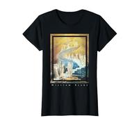William Blake - Jacob's Ladder Art Symbolism Mysticism Magic T-Shirt, Women, Black, 3X-Large