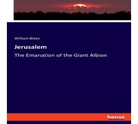 William Blake Jerusalem:The Emanation of the Giant Albion Paperback Book William Blake Multicolor