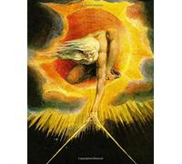 William Blake LARGE Notebook #2: Cool Artist Gifts - The Ancient Of Days William Blake Notebook College Ruled to Write in 8.5x11" LARGE 100 Lined Pages