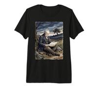 William Blake Portrait Art Painter Premium T-Shirt