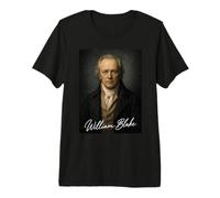 William Blake Portrait Art Painter Premium T-Shirt