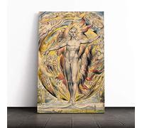 William Blake Sun at his Eastern Gate Canvas Print | Gallery Wrapped 30mm Frame Wall Art | 30x20 inches | Ready to Hang | Modern Picture | Living Room Bedroom Lounge Office