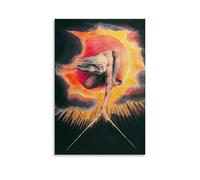 William Blake The Ancient of Days Art Poster 12x18inch | Decorative Canvas Prints for Living Room Bedroom Office Hallways Entryway Home Decor Housewarming Birthday Holiday Gift Ideas