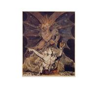 William Blake - The Number of The Beast is 666 - Medium - Semi Gloss - Unframed