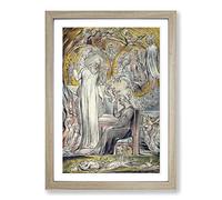 William Blake The Spirit of Plato Framed Print | A2 Oak Framed Wall Art | Ready to Hang | Modern Nature Picture | Living Room Bedroom Lounge Office