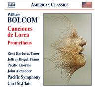 Pacific Chorale / St. Clair – William Bolcom: Canciones De Lorca – NAXOS