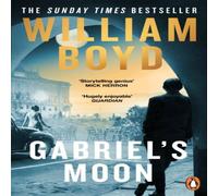 William Boyd Gabriel's Moon Paperback Book in White William Boyd White
