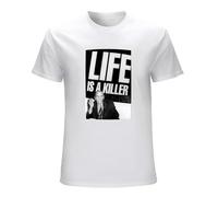 William Burroughs Men T-Shirt White Size XL